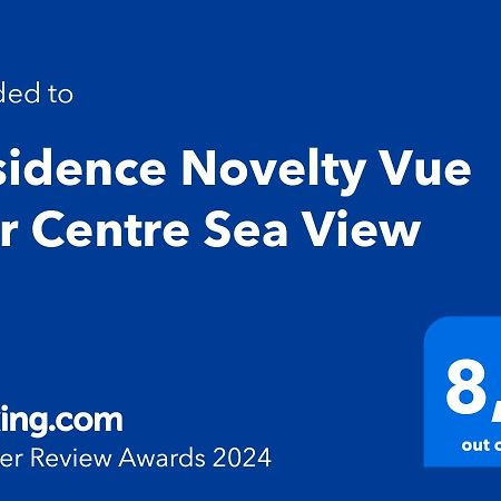Residence Novelty Vue Mer Centre Sea View ซาลอว์ ภายนอก รูปภาพ
